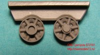 OKBS72161 Ленивцы для танка Т-64 ранние                 (14 шт. в наборе)        Early idler wheels for T-64 (thumb8032)