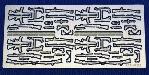 ACEPE7226   German WW2 hand weapons (Kar.98, P-08, P-38, MP-38, MP-44) (thumb11511)