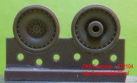 OKBS72104 Набор деталей ходовой части танка    M551 Sheridan. Chassis correction set for M551 Sheridan (attach2 7863)