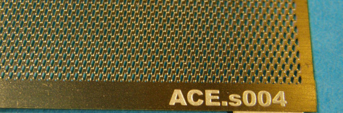 ACEs004   Slanting Wattled net - cell 1,0x0,5mm (Косая плетёная)  70*45mm (attach2 6746)