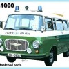 BM3546   Автомобиль Barkas B1000 van (фургон) (thumb9154)