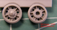 OKBS72024 Ленивцы Т-34 образца 1940 г. с резиновым бандажом          Idler wheel for T-34 mod.1940, with rubber bandage (6 per set) (attach1 7567)