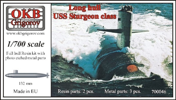 OKBN700046   Long hull USS Sturgeon class submarine (thumb11274)