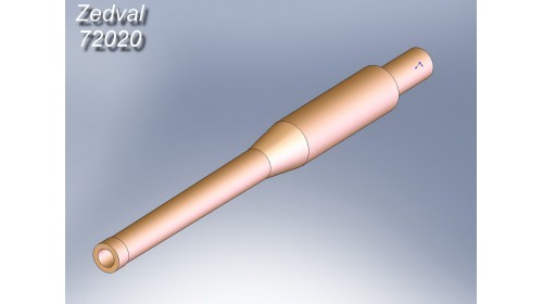 Zd72020 45 мм ствол-моноблок пушки 20К для Т-70 45 mm a barrel monoblock of a gun 20K for T-70 (thumb7211)