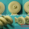 BM7214   Колеса K-70 для модели ЗИЛ 157/БТР-152 от ICM           K-70 wheels set for ICM Zil-157/BTR-152 kit (attach1 8828)