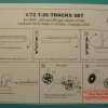 ACEPE7230   T-26 tracks (replacement set for Skif / UM kits) + spocket + idler wheel (attach1 6679)