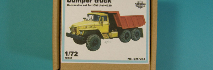 BM7254   Самосвал Урал конверсионный набор для модели ICM       Dump truck conversion set for ICM Ural kit (thumb8965)