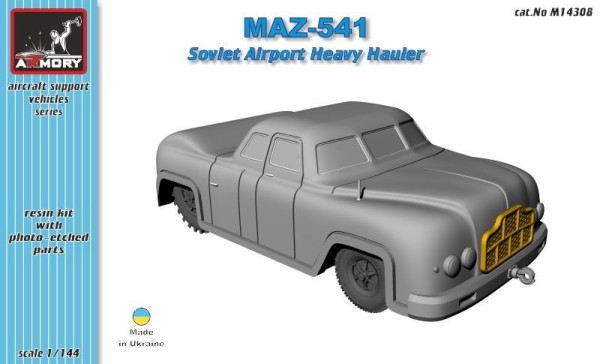 AR M14308 1/144 MAZ-541 airfield heavy hauler (thumb12606)