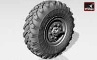 AR AC7257     1/72 ZiL-131 wheels w/ M-93 tires (attach2 13025)