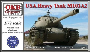 OKBV72017 Американский тяжелый танк М-103А2 USA Heavy Tank M103A2 (thumb8479)