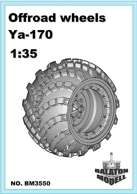 BM3550     YA-170 wheels set for Trumpeter Ural kit (thumb14507)