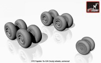 AR AW72042    1/72 Tupolev Tu-134 wheels (thumb12848)