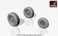 AR AW72313    1/72 F-105 Thunderchief wheels, weighted (thumb12924)