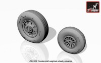 AR AW72313    1/72 F-105 Thunderchief wheels, weighted (attach3 12924)