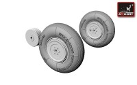 AR AW72005    1/72 Yakovlev Yak-15 wheels (thumb12701)