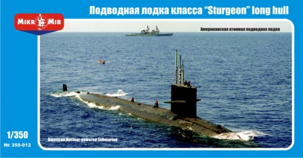 MMir350-012    U.S. nuclear-powered submarine ‘Sturegon’ class, long hull (thumb13546)