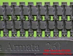 OKBS72261     Tracks for Armata Universal Combat Platform, with rubber pads (thumb14338)