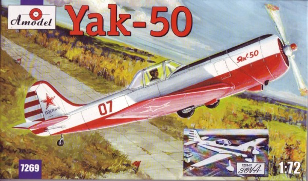 AMO7269-01   Yakovlev Yak-50/50-2 sporting aircraft (old Amodel 7269 or 7294) (thumb15130)