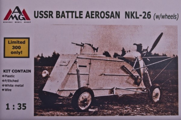AMG35303   NKL-26 Aerosan (aerosledge, snowmobile) on wheels (thumb14710)
