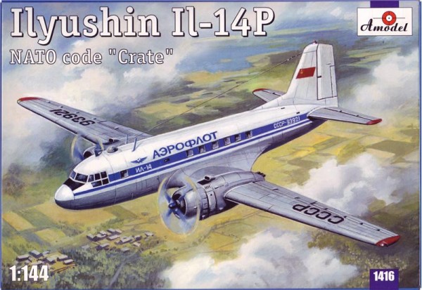 AMO1416   Ilyushin IL-14P ‘Crate’ Soviet civil aircraft (thumb14854)
