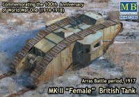 MB72006   Mk II "Female" British tank. Arras Battle period, 1917 (thumb18222)