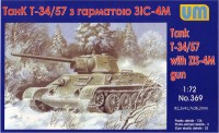 UM369   T-34/76-57 Soviet tank with ZIS-4 gun (thumb15897)