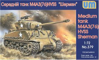 UM379   M4A3(76)W HVSS Sherman US medium tank (thumb15915)