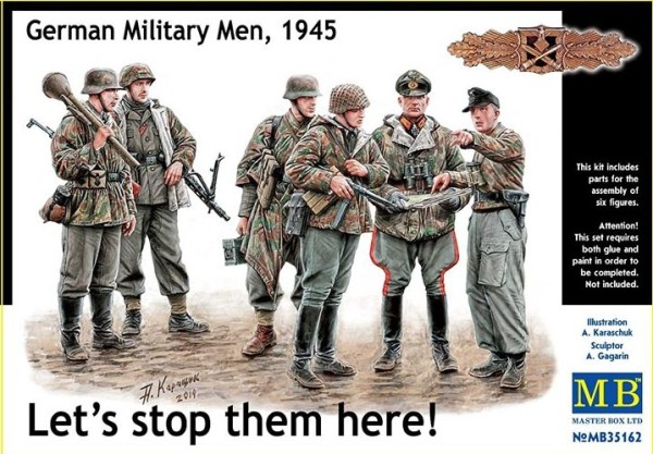 MB35162   "Let's stop them here!" German military men, 1945 (thumb18178)