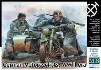 MB35178   German motorcyclists, WWII era (thumb18200)