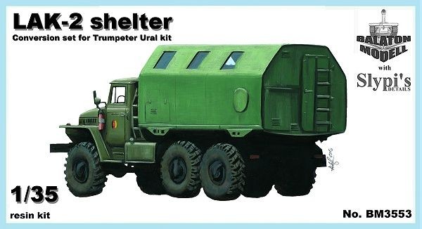 BM3553     LAK-2 shelter for Trumpeter Ural-375/4320 kit (thumb17369)