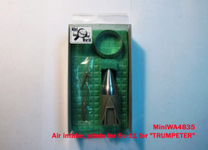 MiniWA4835    Air intake, pitots for Su-11 for "TRUMPETER" (attach1 15653)