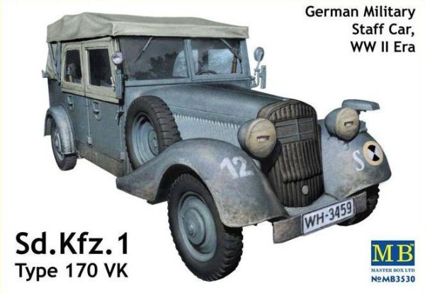 MB3530   Sd.Kfz.1 Type 170 VK, German staff car (thumb17992)