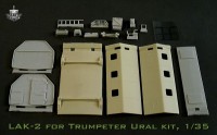 BM3553     LAK-2 shelter for Trumpeter Ural-375/4320 kit (attach1 17369)
