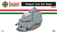 HP72202   Armoured Train  Gun carriage (thumb18355)