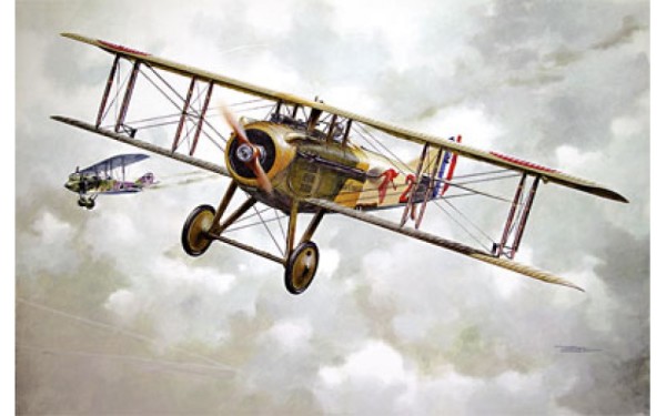 RN604   SPAD VII C.1 WWI French fighter (thumb19530)