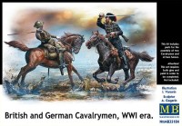 MB35184   British and German cavalrymen, WWI era (thumb19336)