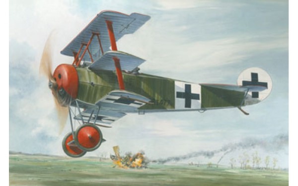 RN601   Fokker Dr.I WWI German fighter (thumb19516)