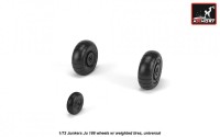 AR AW72203   1/72 Junkers Ju 188 wheels w/ weighted tires (attach3 21609)