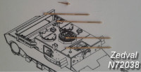 ZdN72038     Набор деталей для ЗСУ 4х23 "Шилка" (thumb20587)