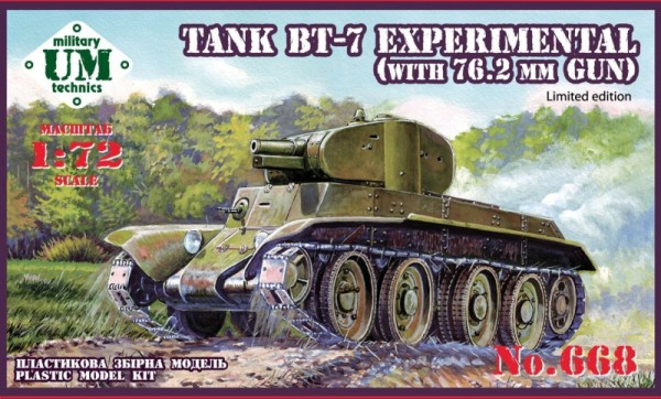 UMT668   BT-7 Experimental tank with 76.2mm gun (thumb20874)