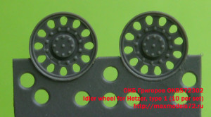 OKBS72302 Idler wheel for Hetzer, type 1 (10 per set) (thumb20674)