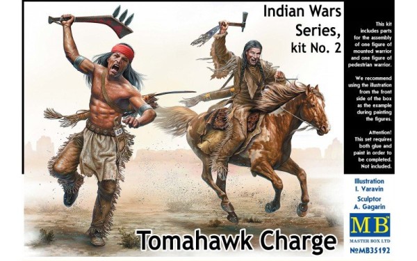 MB35192   Tomahawk Charge. Indian Wars Series, kit No.2 (thumb20944)