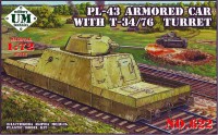 UMT622   PL-43 armored car with T-34/76 turret (thumb20810)