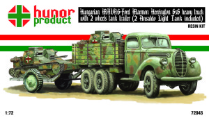 HP72043 41M FORD 6x6 TRUCK (MAVAG - MARMON HERRINGTON) + 2 wheels trailer + 2 ANSALDO (thumb21353)