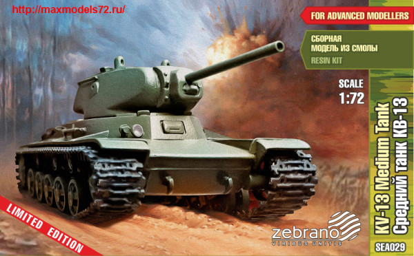 ZebSEA029 KV-13 Medium Tank (thumb24267)