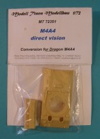 MTrans72351   M4A4 direct vision. Conversion for Dragon M4A4 (thumb22424)