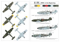 AR14303   1/144 Messerschmitt Bf 109E «WWII: in the beginning» (attach2 24079)