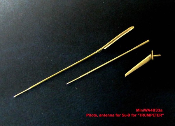 MiniWA4833a   Pitots, antenna for Su-9 for «TRUMPETER» (thumb23153)