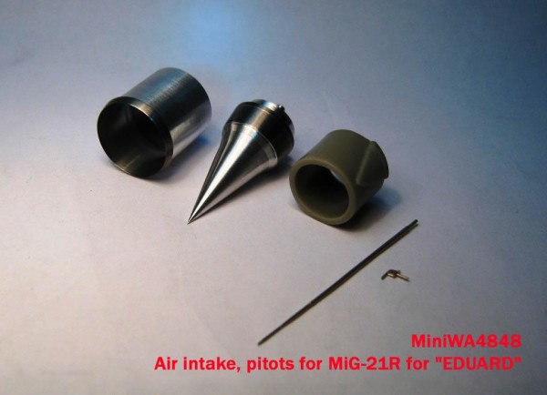 MiniWA4848    Air intake, pitots for MiG-21R for "EDUARD" (thumb23211)