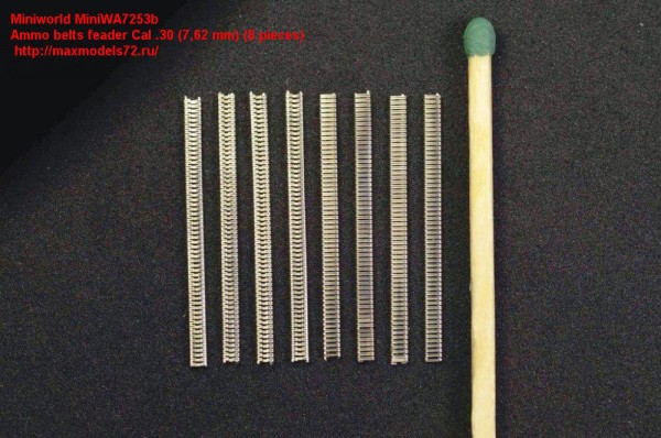 MiniWA7253b    Ammo belts feader Cal .30 (7,62 mm) (8 pieces) (thumb23127)